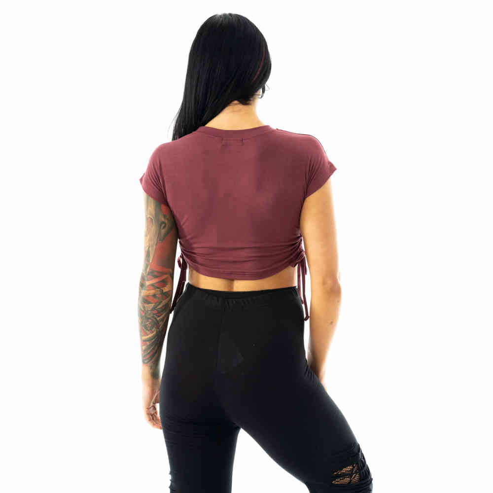 Innocent Lifestyle - Calantha Crop top - Paars